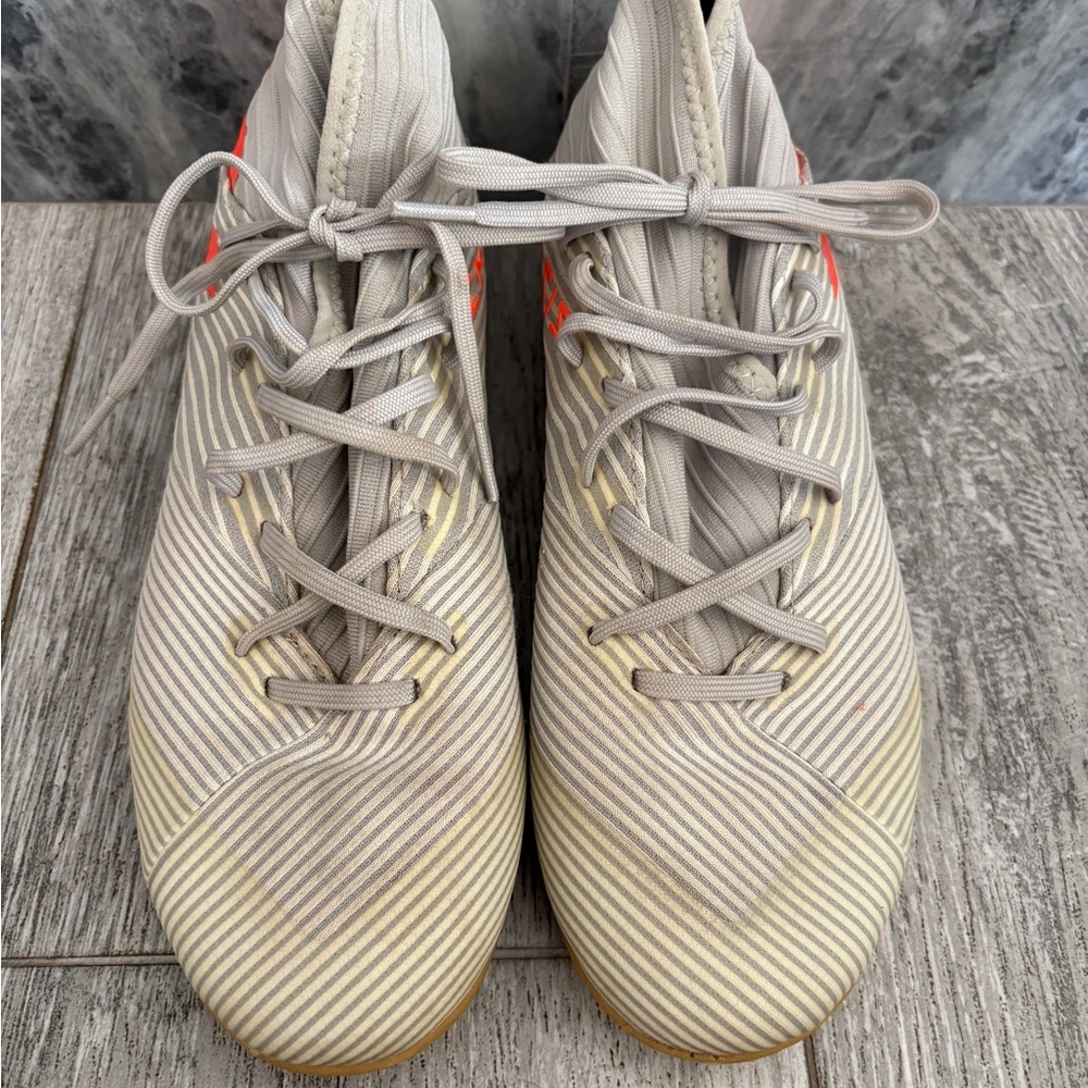 adidas Athletic Shoes in Gray and Orange